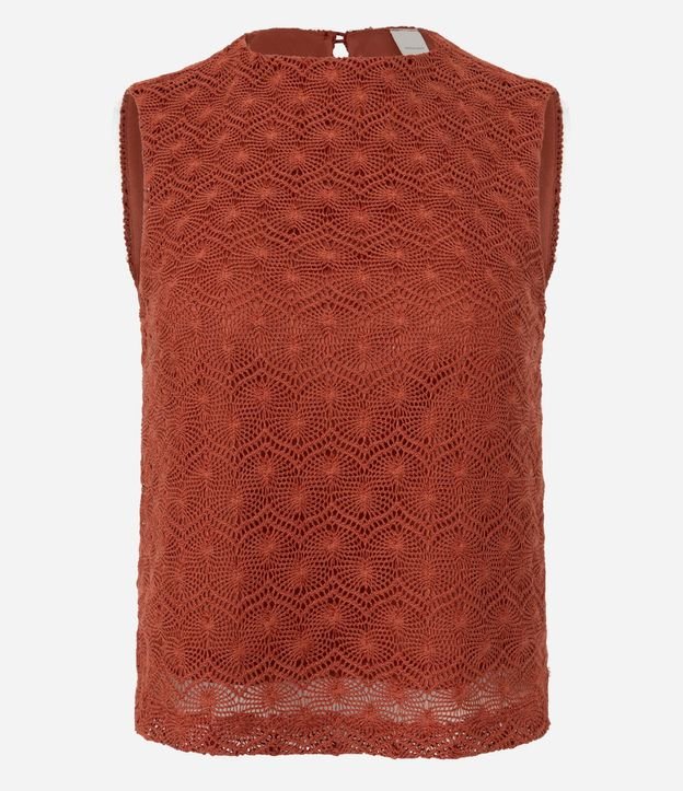 Blusa en Ganchillo Delicado con Breteles Anchos 6