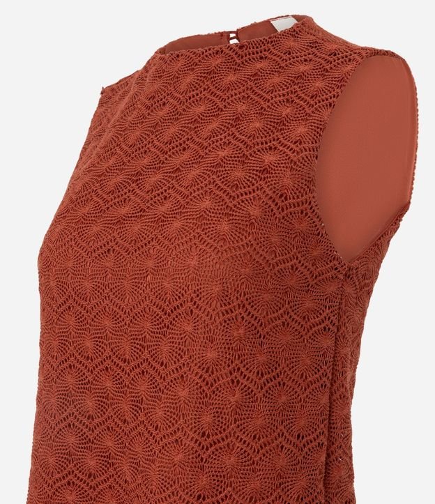 Blusa en Ganchillo Delicado con Breteles Anchos 7