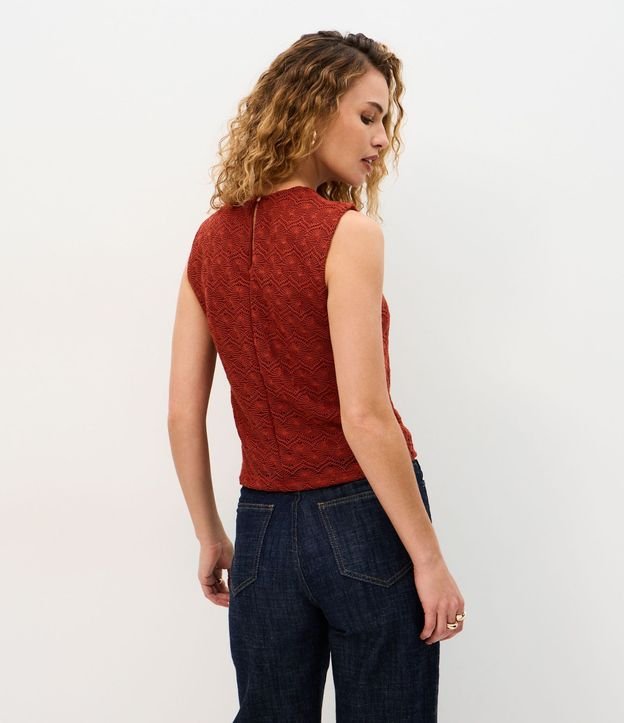 Blusa en Ganchillo Delicado con Breteles Anchos 4