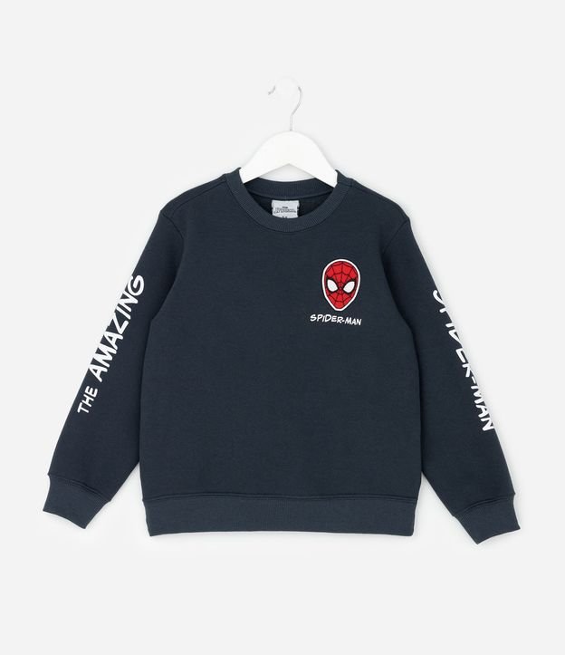 Saco Infantil con Estampado Spider Man Lettering Talle 2 A 8 3
