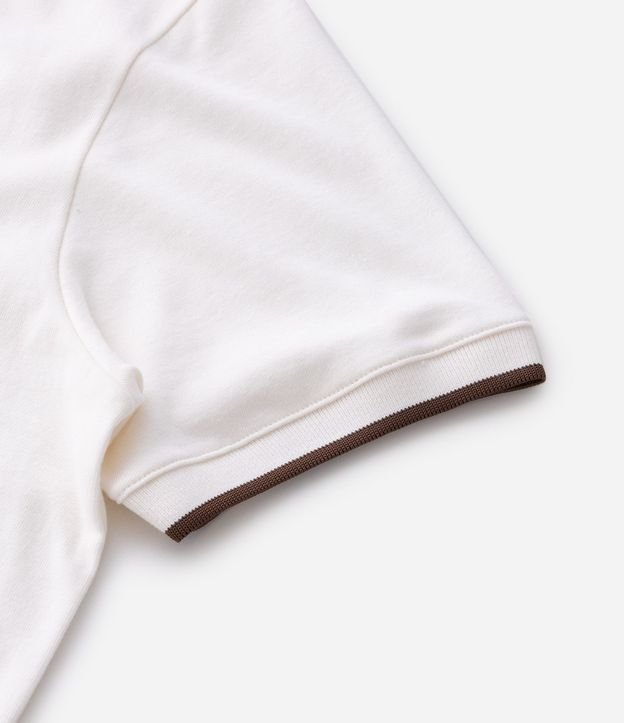 Camisa Polo Manga Corta con Detalle Contrastante 8