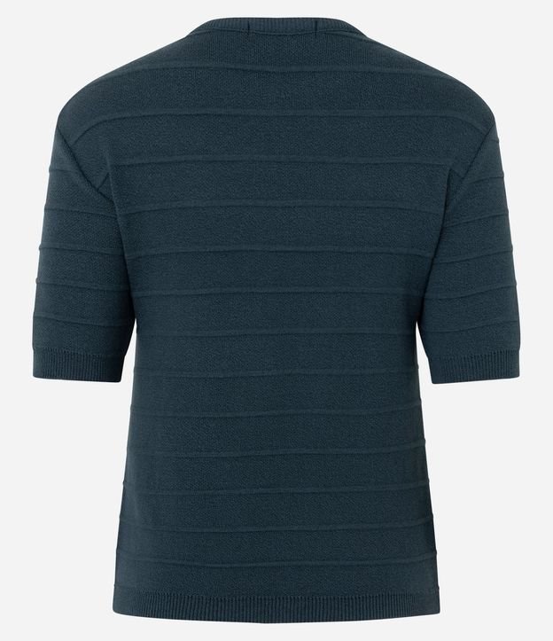 Blusa en Punto con Lineas Texturizadas 7