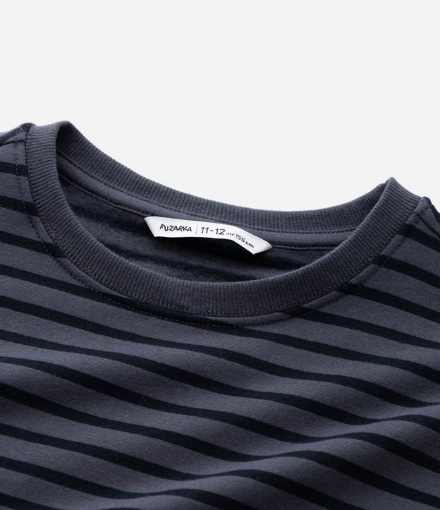 Remera Infantil Rayada Manga Larga en Algodón – Talle 5 a 14 años 3