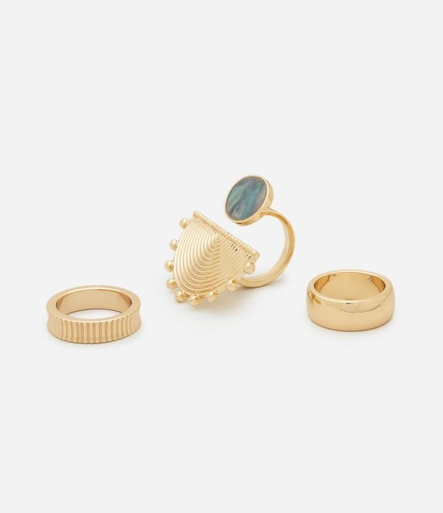 Kit 03 Anillos con Modelos Variados Robustos 2