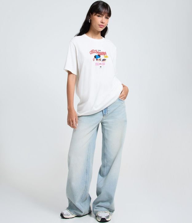 Remera en Algodón con Estampa Goofy y Donald 3