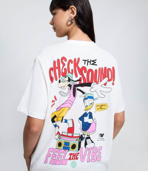 Remera en Algodón con Estampa Goofy y Donald 4