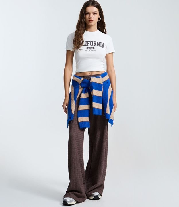 Remera New T-Shirt en Algodón con Lettering California 2