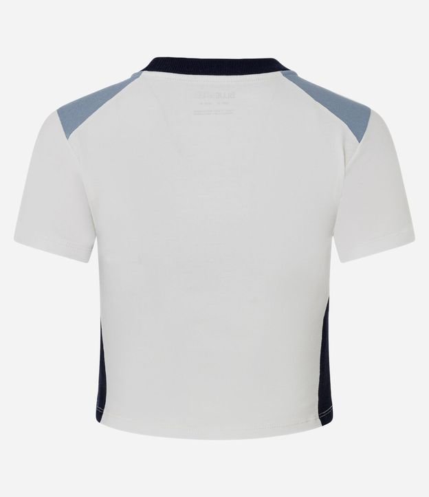 Remera New T-Shirt College  em Algodón con Lettering Limitless 6