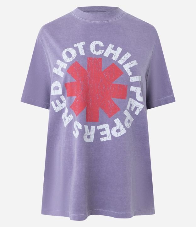 Remera en Algodón con Estampado Red Hot Chili Peppers