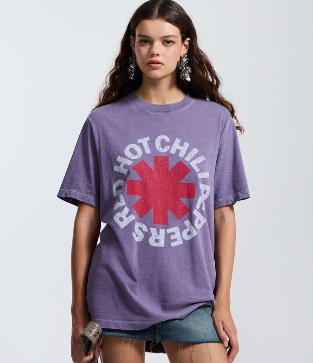 Remera en Algodón con Estampado Red Hot Chili Peppers 3