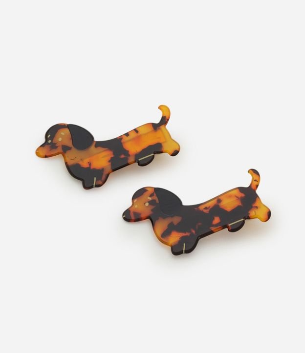 Kit 02 Pinzas Infantiles para el Pelo en Forma de Perro – Talle U