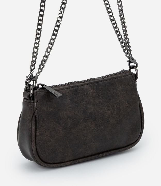 Cartera Transversal Pequeña en PU con Asa en Cadena 1