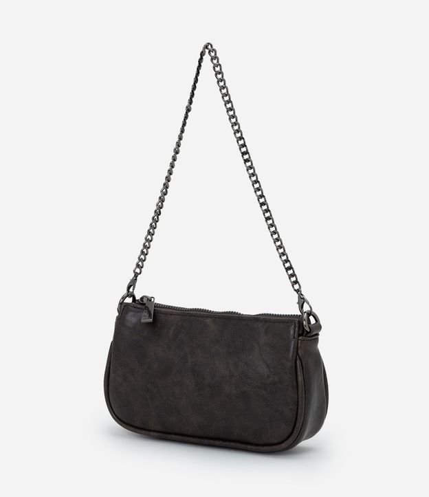 Cartera Transversal Pequeña en PU con Asa en Cadena