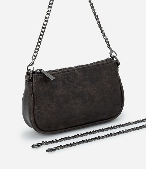 Cartera Transversal Pequeña en PU con Asa en Cadena 6