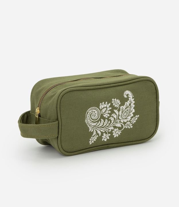 Neceser Estuche con Estampa de Paisley