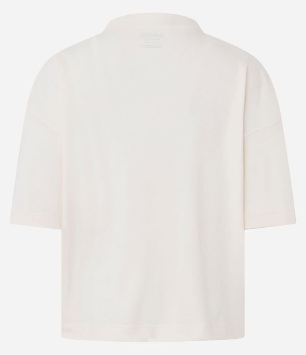 Remera Sueltecita con Cuello Entero y Manga Corta 5