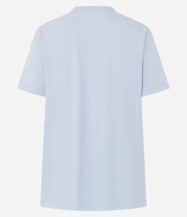 Blusa Básica Manga Corta en Algodón 5