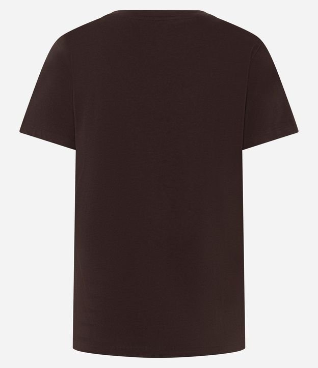 Blusa Básica Manga Corta en Algodón 5