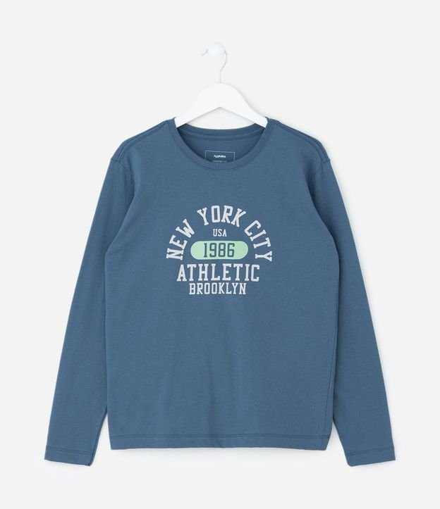 Remera Infantil con Estampa Deportiva – Talle 5 a 14 años 2