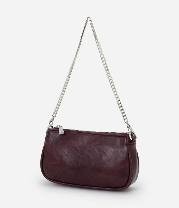 Cartera Transversal Pequeña en PU con Asa en Cadena 3