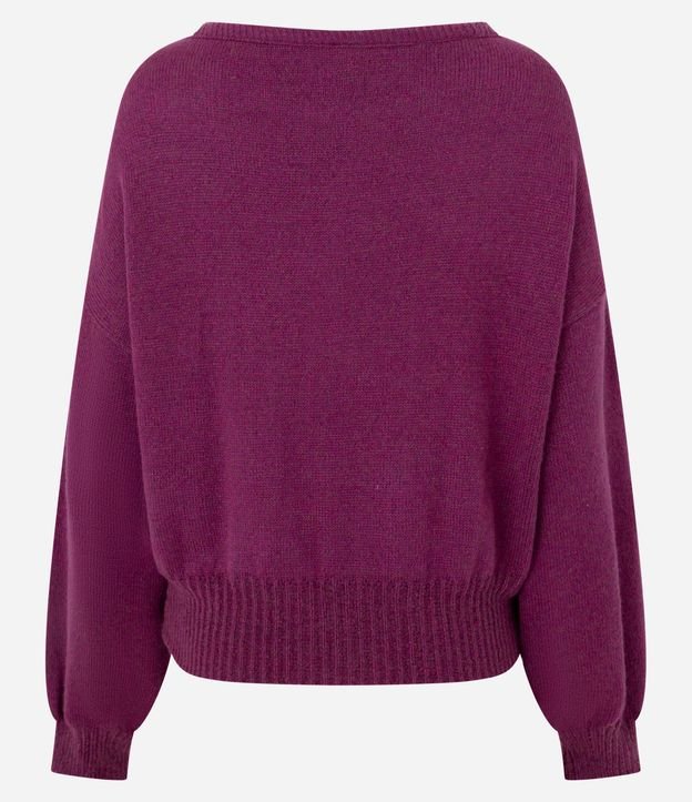 Blusa en Punto Leve con Escote Hombro a Hombro 3