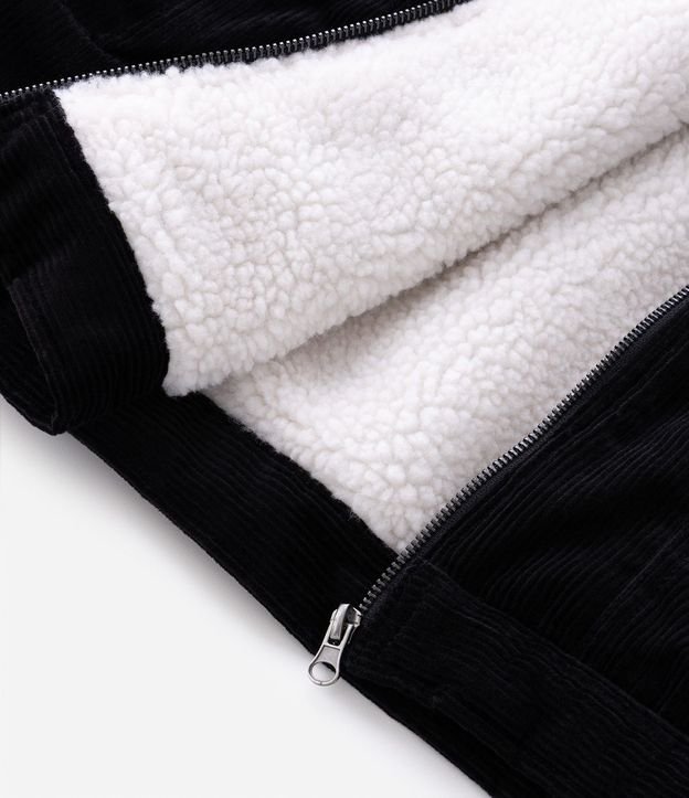Campera en Terciopelo con Sherpa 12