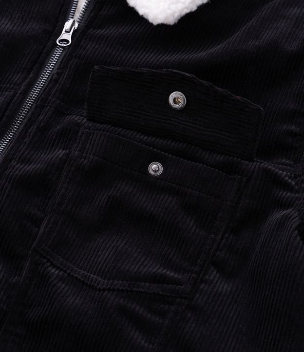 Campera en Terciopelo con Sherpa 14