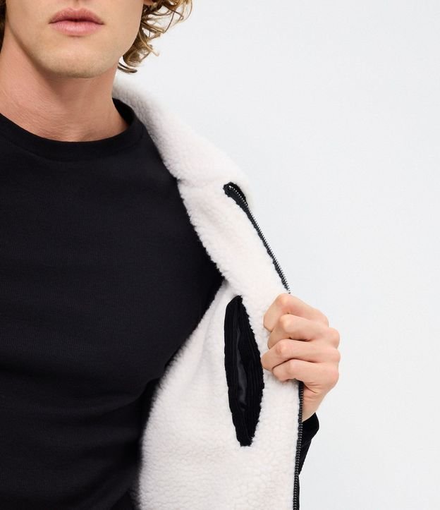 Campera en Terciopelo con Sherpa 5