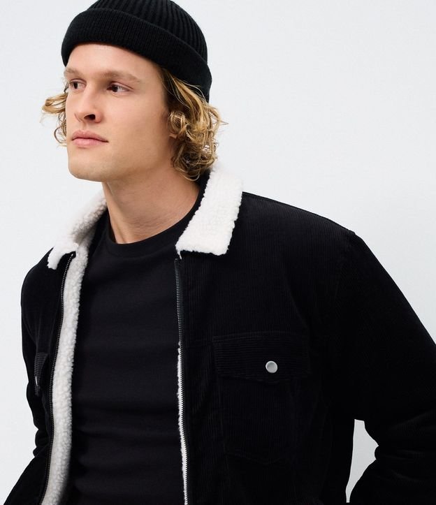Campera en Terciopelo con Sherpa 6
