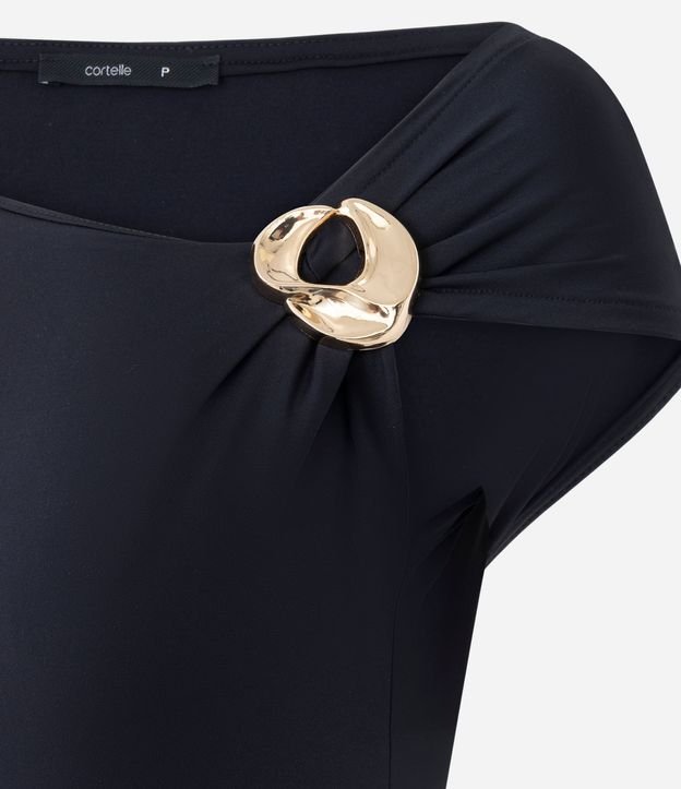 Blusa en Poliamida con Adorno en el Hombro 5