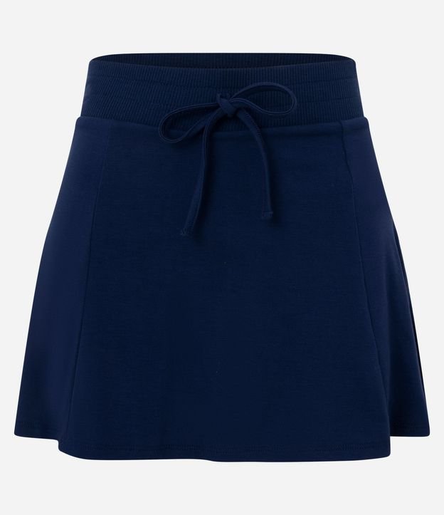 Short Pollera en Viscosa con Lazo