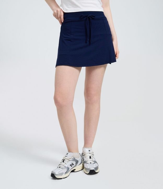 Short Pollera en Viscosa con Lazo 3