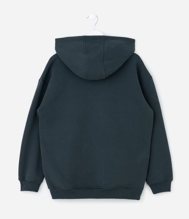 Saco Infantil con Capucha y Aplique de Chenille – Talle 5 a 14 años 3