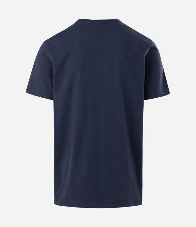 Remera Manga Corta en Algodón con Estampa Ocean 5