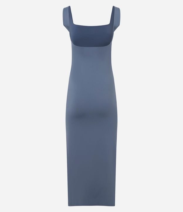 Vestido Long Midi en Poliamida con Escote en la Espalda 6