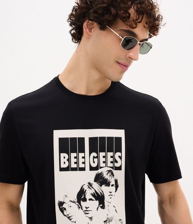Remera en Algodón con Estampado Bee Gees 4