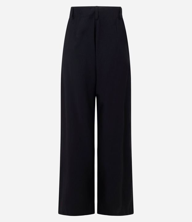 Pantalón Wide Leg Sastre con Cintura Traspasado 2