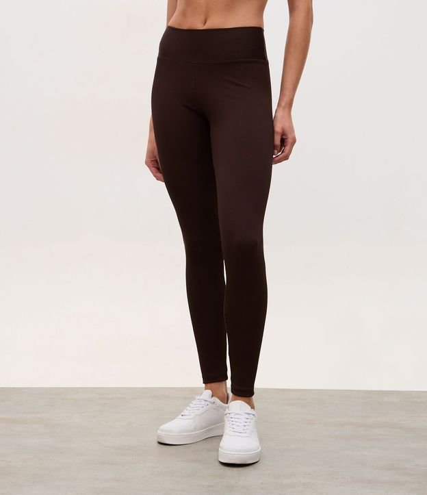 Pantalón Legging Acanalada en Microfibra 2