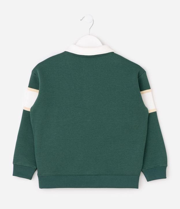 Saco Infantil con Cuello Polo y Recortes Contrastantes – Talle 1 a 6 años 3