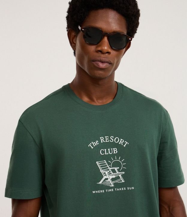 Remera en Algodón con Estampa Resort Club 3