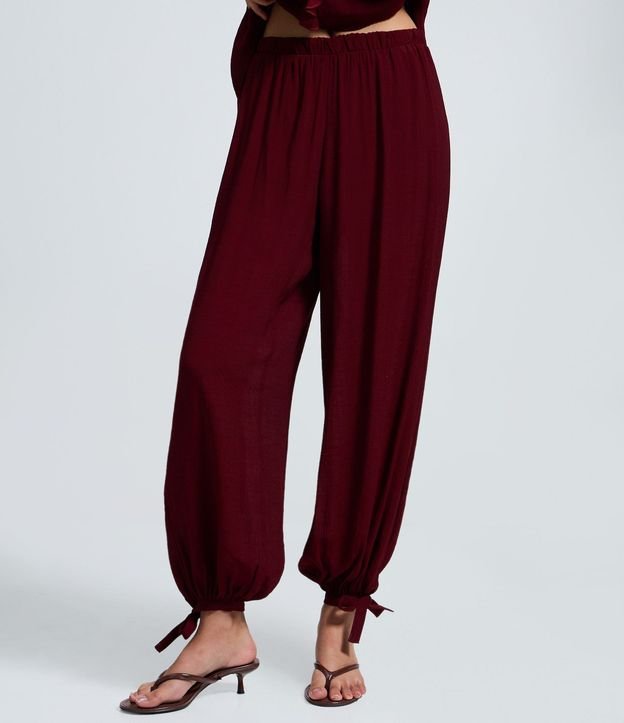 Pantalón Aladim en Crepé con Lazo en el Ruedo 3