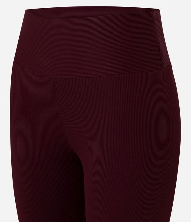 Pantalón Legging Acanalada en Microfibra 6