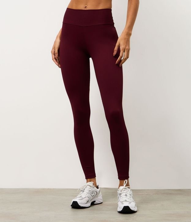 Pantalón Legging Acanalada en Microfibra 2