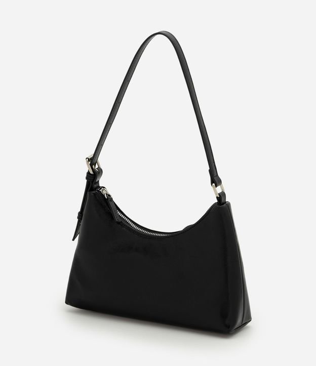 Cartera Baguette Pequeña en PU con Asa Ajustable 5