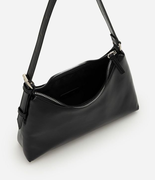 Cartera Baguette Pequeña en PU con Asa Ajustable 6