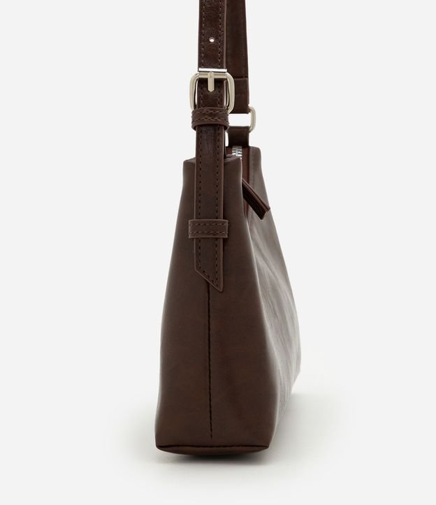 Cartera Baguette Pequeña en PU con Asa Ajustable 3