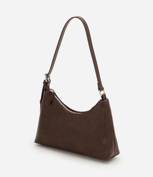 Cartera Baguette Pequeña en PU con Asa Ajustable 5