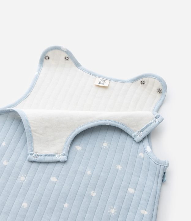 Saco de Dormir Infantil Matelassado con Estampado Fullprint - Talle U 9