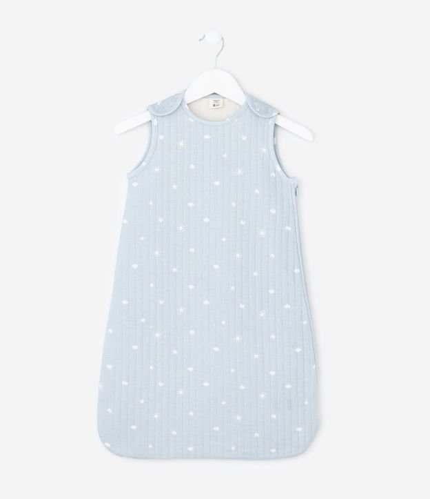 Saco de Dormir Infantil Matelassado con Estampado Fullprint - Talle U