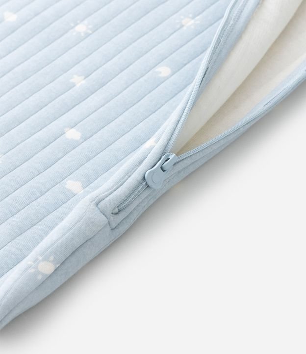 Saco de Dormir Infantil Matelassado con Estampado Fullprint - Talle U 6